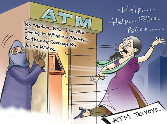 Images for funny ATM terrors cartoon, Cartoons of ATM's Robbery and many more Cartons at teluguone.com